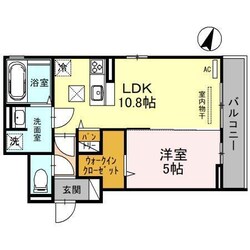 新潟駅 徒歩57分 1階の物件間取画像